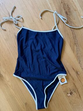 Tropic of C One Navy Piece Swimsuit